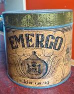 Emergo blik 50 sigaren mild & geurig nr. 697, Verzamelen, Ophalen of Verzenden, Zo goed als nieuw, Sigarenbandjes