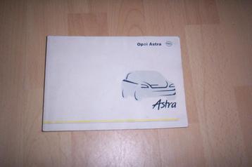 gebruikershandleiding voor OPEL ASTRA G   1998/2005
