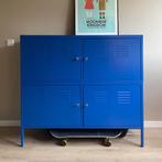 Blauwe IKEA PS locker kast van metaal, Huis en Inrichting, Ophalen, Gebruikt