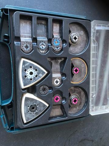 bosch gop multitool bladen in opbergdoos beschikbaar voor biedingen