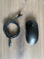 Logitech G pro draadloze gaming muis - zgan!, Computers en Software, Muizen, Gaming muis, Ophalen of Verzenden, Zo goed als nieuw