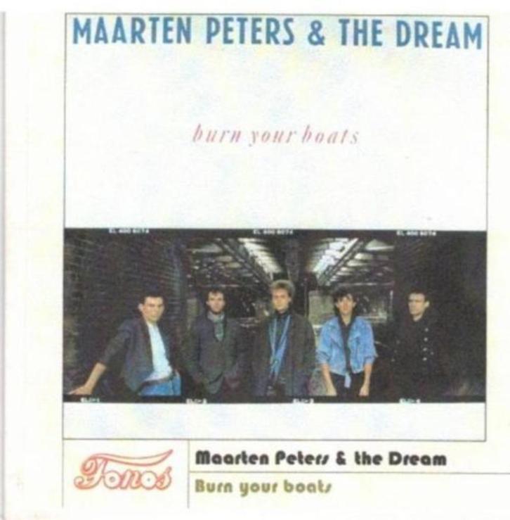 CDr: Maarten Peters & The Dream – Burn Your Boats (Fonos), Cd's en Dvd's, Cd's | Pop, Zo goed als nieuw, 1960 tot 1980, Ophalen of Verzenden