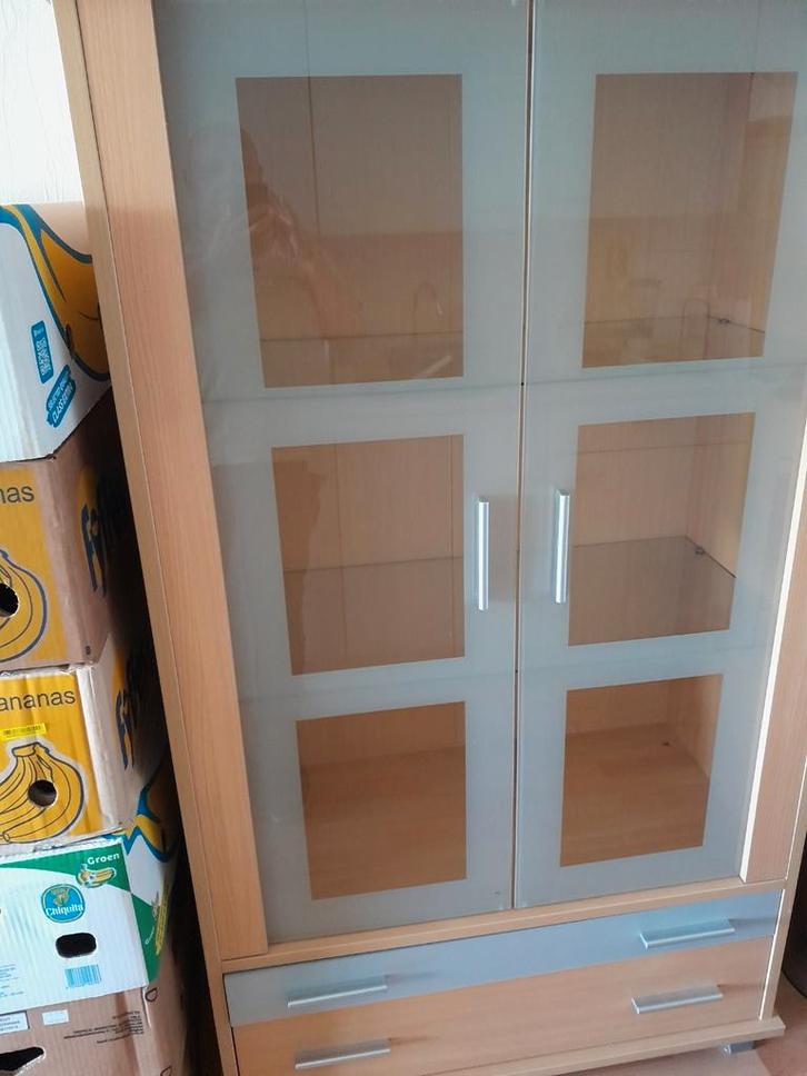 Vitrinekast Leen Bakker, Huis en Inrichting, Kasten | Vitrinekasten, Ophalen