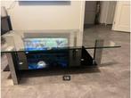 Glazen salontafel zie fotos voor afmeting, Huis en Inrichting, Tafels | Salontafels, Ophalen, 100 tot 150 cm, 50 tot 100 cm, Zo goed als nieuw