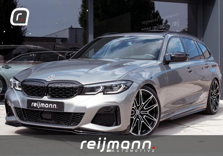 BMW 3 Serie Touring M340i xDrive M-Performance OxidGrau | M, Auto's, BMW, Bedrijf, Te koop, 3-Serie, 360° camera, 4x4, ABS, Achteruitrijcamera