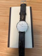 Daniel Wellington Horloge - Stijlvol en Tijdloos, Overige merken, Leer, Staal, Polshorloge