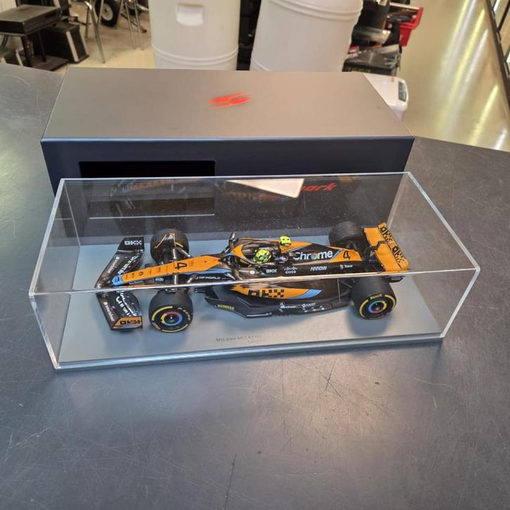 McLaren MCL60 2023 Australian GP #4 Lando Norris (6e), Hobby en Vrije tijd, Modelauto's | Overige schalen, Zo goed als nieuw