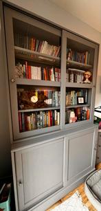 Ikea Havsta Buffetkast met glazen deuren, Ophalen, 100 tot 150 cm, Zo goed als nieuw, 25 tot 50 cm