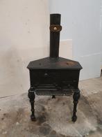 Hoekkachel oven antiek klein, Ophalen of Verzenden
