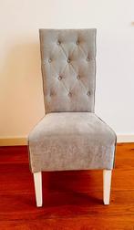 6 nette eetkamerstoelen Vicanto Piet Klerkx, Huis en Inrichting, Ophalen, Hout, Gebruikt, Grijs