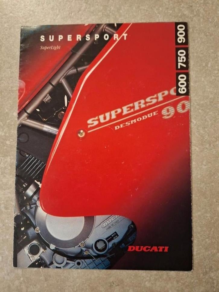 Voor de liefhebber. Ducati folder supersport. Vouwfolder., Ophalen of Verzenden, Ducati