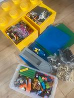 Lego verzameling met opbergdoos en legoplaten, Kinderen en Baby's, Speelgoed | Duplo en Lego, Ophalen of Verzenden, Gebruikt, Losse stenen
