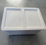 IKEA Slugis opbergbox groot met klapdeksel 73x55x32, Ophalen, Gebruikt, Bak of Kist