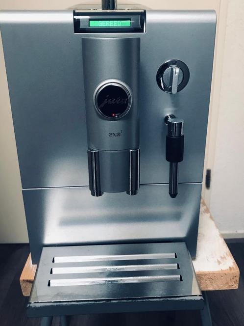 Prachtige Jura Ena 7 met een premium servicebeurt, Witgoed en Apparatuur, Koffiezetapparaten, Zo goed als nieuw, Gemalen koffie