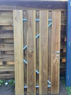 Poort deur tuin, Tuin en Terras, Ophalen, 100 tot 150 cm, Zo goed als nieuw, Draaipoort