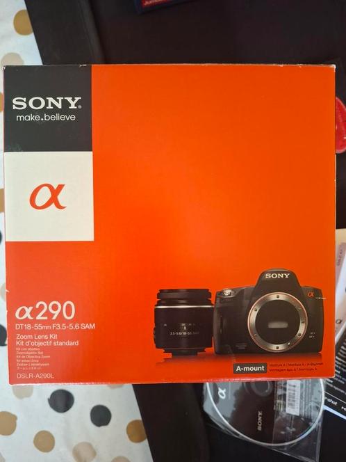 Sony A290L digitale camera incl tas, Audio, Tv en Foto, Fotocamera's Digitaal, Gebruikt, Spiegelreflex, Sony, Ophalen of Verzenden