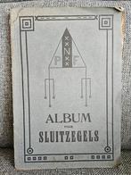 Oud Reclame ~ Album met 333 Sluitzegels uit begin 1900, Verzenden, Gebruikt, Overige typen