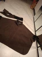 Bruine poncho, Kleding | Dames, Carnavalskleding en Feestkleding, Ophalen of Verzenden, Zo goed als nieuw, Carnaval