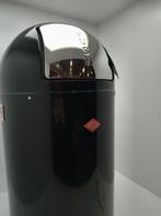 Wesco Pushboy afvalbak 50L zwart - deukje bovenkant, Info@mystore.nl, 40 liter of meer, Bruggestraat 18, Zo goed als nieuw