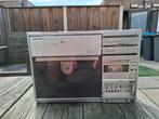 VINTAGE RETRO WERKEND SHARP VZ 3500 BSLT PLATENSPELER, Ophalen of Verzenden, Gebruikt, Cassettedeck, Overige merken
