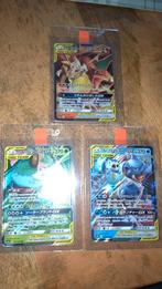 Tag team trio set charizard blastoise venusaur japanese, Verzenden, Zo goed als nieuw