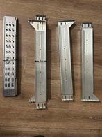 4x Universele Rack Mount Rail Kit, Computers en Software, Serverkasten, Ophalen, Zo goed als nieuw
