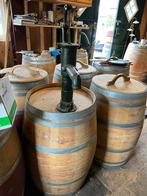 Wijnvat 225 liter met handpomp regenton wateropvang, Ophalen, Gerard Krale, Nieuw, Info@gkrale.nl