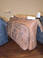 Partij leren tassen, Ophalen of Verzenden, Zo goed als nieuw, Bruin, Heer of Dame