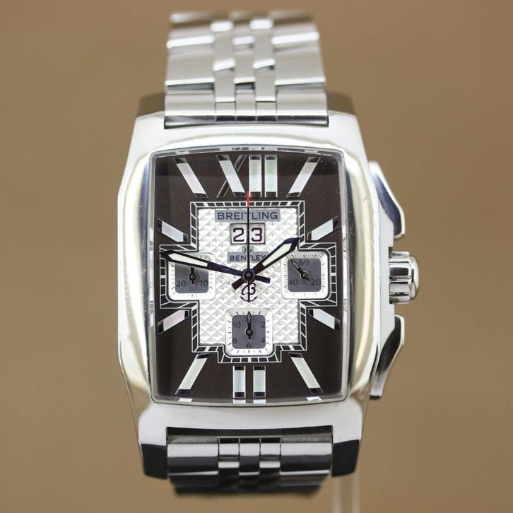 Breitling Bentley Flying B Chrono Copper Dial, Sieraden, Tassen en Uiterlijk, Horloges | Heren, Gebruikt, Breitling, Staal, Staal