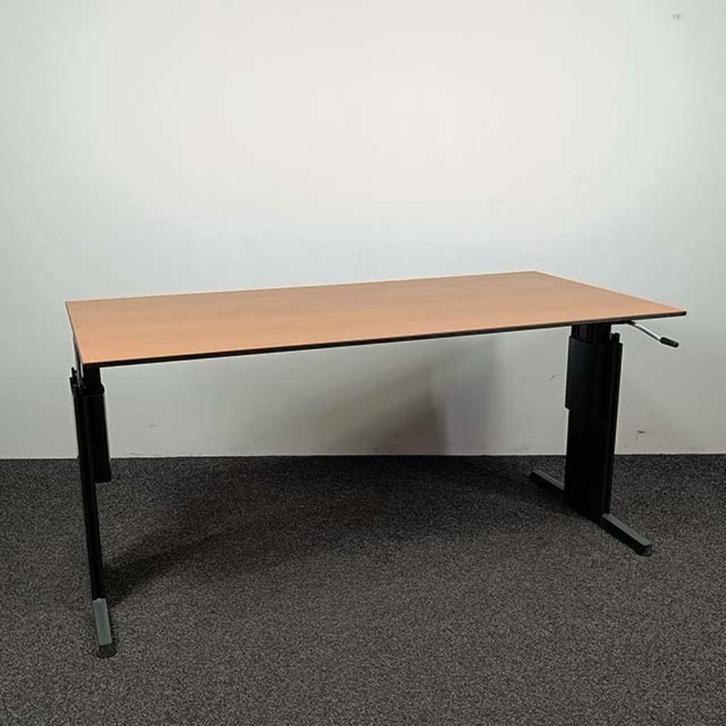 Aspa Ypso Bureau 160x80 cm | OUTLET  22946, Huis en Inrichting, Bureaus, In hoogte verstelbaar, Ophalen