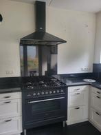 Boretti 6-pits gasfornuis met oven + afzuigkap, Ophalen of Verzenden