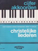 CIJFER-AKKOORDEN - CHRISTELIJKE LIEDEREN - BAND 13, Muziek en Instrumenten, Gebruikt, Ophalen of Verzenden, Religie en Gospel