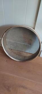 Oude zeef, Ophalen of Verzenden, Gebruikt, Rond, Hout