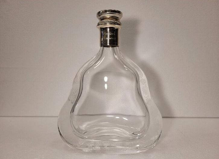 Baccarat Kristal en Zilveren Richard Hennessy Karaf, Antiek en Kunst, Antiek | Glas en Kristal, Ophalen of Verzenden