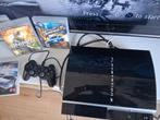 PS3 Phat met controller en 3 games, Spelcomputers en Games, Spelcomputers | Sony PlayStation 3, Phat, Ophalen of Verzenden, Met 1 controller