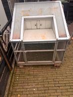 Spoetnik met klep, Dieren en Toebehoren, Vogels | Hokken en Kooien, Ophalen, Zo goed als nieuw, Aluminium, Volière