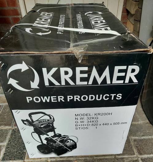 NIEUW: Hogedrukreiniger met benzine motor, Doe-het-zelf en Verbouw, Reinigingsmachines, Nieuw, Overige typen, Ophalen