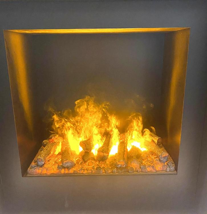 Waterdamphaard van Dimplex Cassette 500 Retail met Logset, Huis en Inrichting, Haarden, Zo goed als nieuw, Elektrische haard, Ophalen of Verzenden