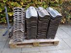 Dakpannen (ca 160 stuks) GRATIS, Doe-het-zelf en Verbouw, Dakpannen en Dakbedekking, Ophalen, Gebruikt, Steen of Klei, Blauw