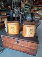 Brocante hoedendoos, Ophalen of Verzenden