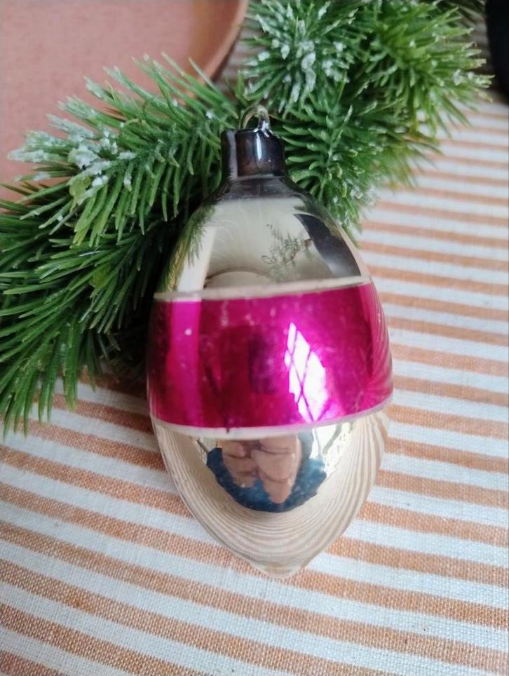 Prachtig! Ajeko kerstbal kerstornament roze zilver, Diversen, Kerst, Ophalen of Verzenden
