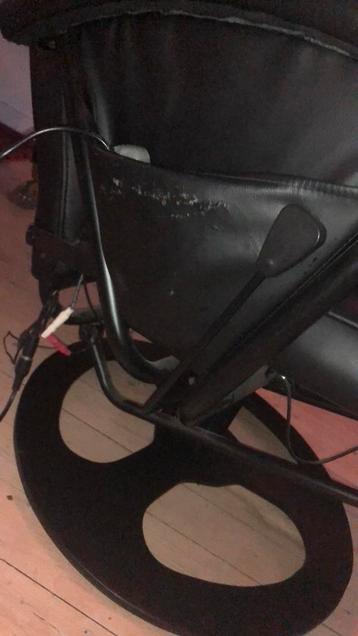 Elektrische Massagestoel - Imitatieleer beschikbaar voor biedingen