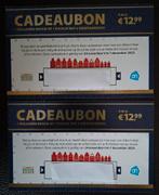 Twee Cadeaubonnen Postcodeloterij Hollandse Huisjes, Eén persoon, Cadeaubon