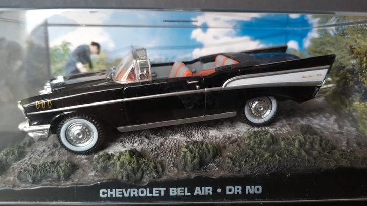 Chevrolet Bel Air 1:43 James Bond dr. No 007 Pol, Hobby en Vrije tijd, Modelauto's | 1:43, Nieuw, Auto, Overige merken, Verzenden