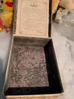 Vintage Brocante Doosje met Kersendecoratie, Ophalen of Verzenden
