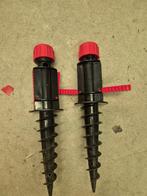 Beachflag grondboor, 5 stuks strand draai parasol grondboor, Ophalen, Zo goed als nieuw, Minder dan 1 meter, Parasolvoet