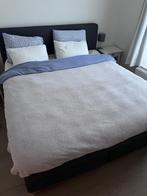 Ikea bed (boxspring, HÖVÅG, ESPEVAR) te koop! Als nieuw!, 180 cm, Wit, Zo goed als nieuw, Hout