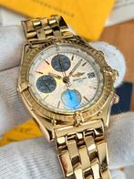 Breitling Chronomat 18k goud / Full set, Gebruikt, Polshorloge, Goud, Goud
