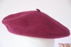Alpino Baret bordeaux paars vilt 54-59 New one size fits all, Ophalen of Verzenden, Nieuw, Maat 38/40 (M), Muts