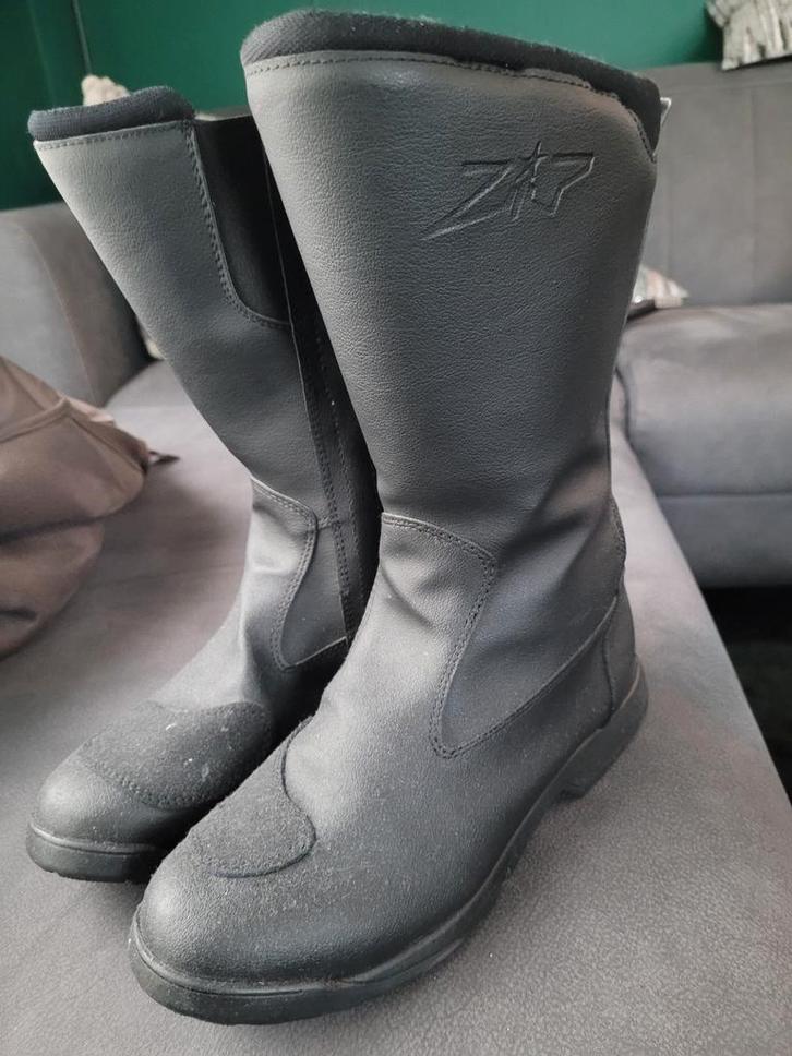 Zwarte Motorlaarzen - Z.P. Drytex, Motoren, Kleding | Motorkleding, Laarzen, Dames, Heren, Tweedehands, Ophalen of Verzenden
